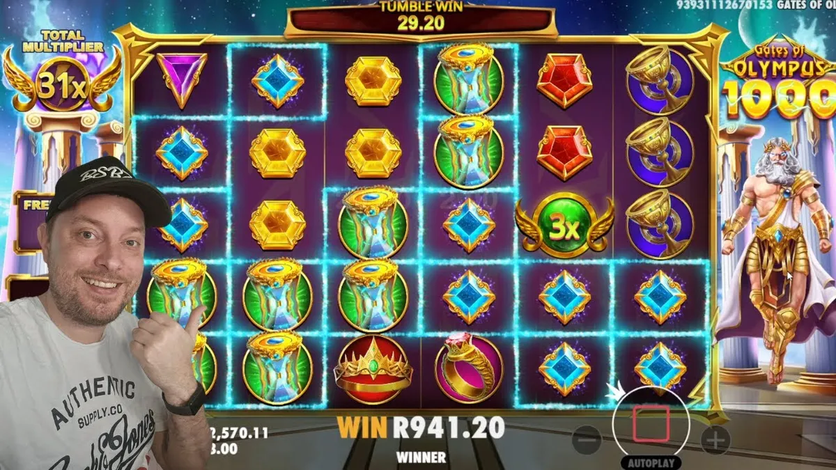 Zeus lightning 500x multiplier spheres triggering massive cascade payouts