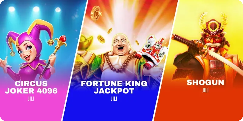 JILI Games official video slot game portfolio lineup